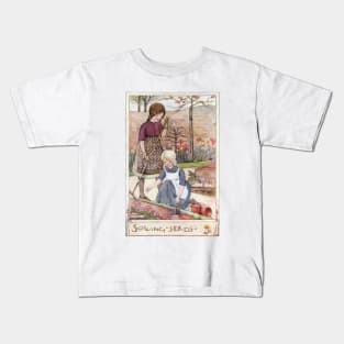 Sowing Seeds by Anne Anderson Kids T-Shirt